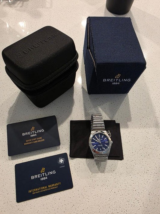 Breitling Chronomat Automatic 36 A10380 2024 Blue Dial