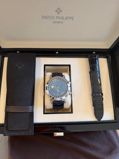 Patek Philippe Celestial 6102P-001 Platinum Blue Dial