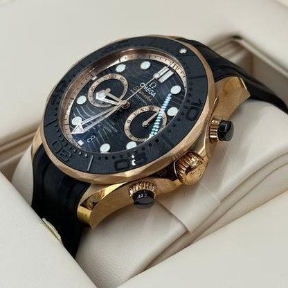 Omega Seamaster Diver 300M Master Chronometer Chronograph 210.62.44.51.01.001