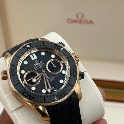 Omega Seamaster Diver 300M Master Chronometer Chronograph 210.62.44.51.01.001