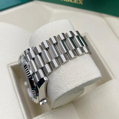 Rolex Day-Date 40 228239 Blue Ombré Roman Dial White Gold 40mm