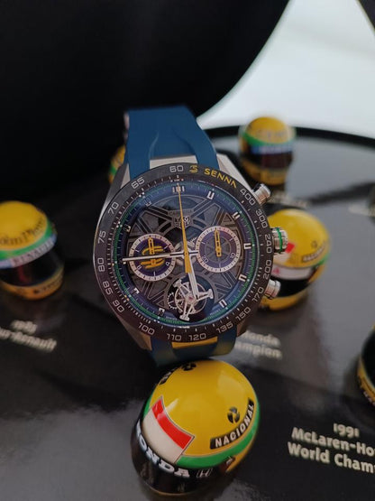 TAG Heuer Carrera Chronograph Tourbillon Extreme Sport x Senna CBU5081.FT6274