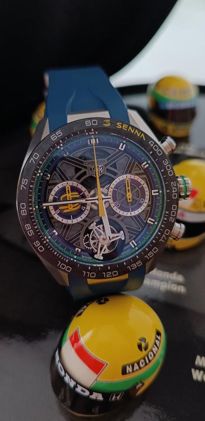 TAG Heuer Carrera Chronograph Tourbillon Extreme Sport x Senna CBU5081.FT6274