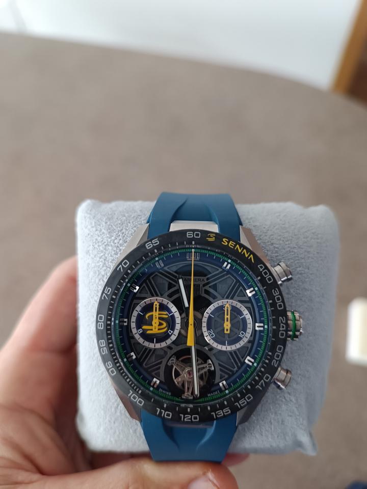 TAG Heuer Carrera Chronograph Tourbillon Extreme Sport x Senna CBU5081.FT6274