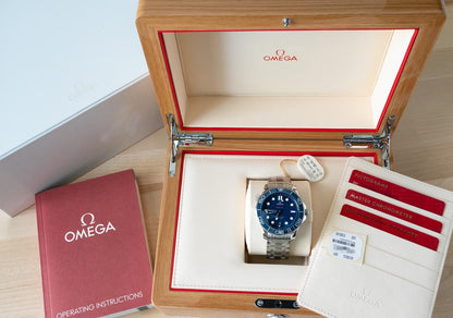 Omega Seamaster Diver 300M 210.30.42.20.03.001 Blue Dial 2026