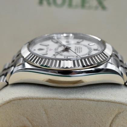 Rolex Sky-Dweller 326934 White Dial Stainless Steel Jubilee 42mm