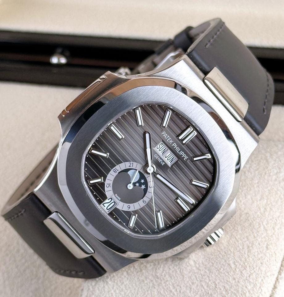 Patek Philippe Nautilus 5726A-001 Black Dial Annual Calendar