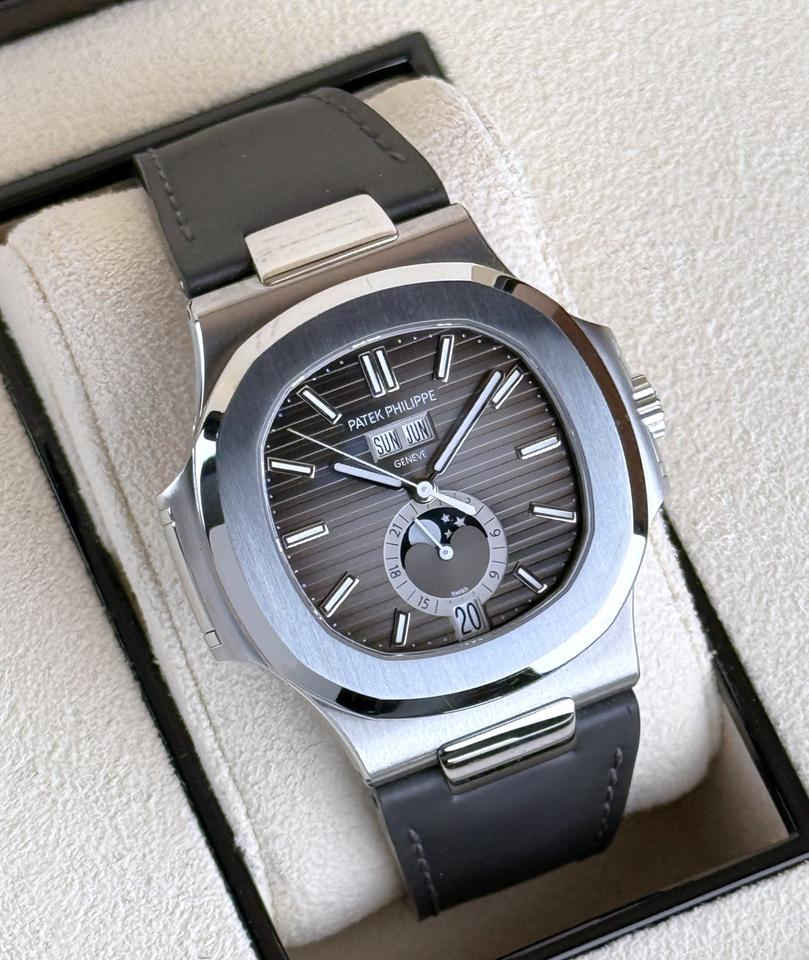 Patek Philippe Nautilus 5726A-001 Black Dial Annual Calendar