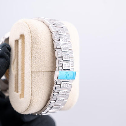 Patek Philippe Nautilus 5980/1400G-010 White Gold Black Diamond Dial
