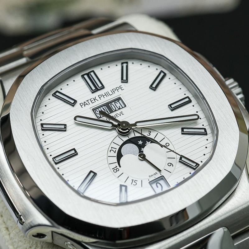 Patek Philippe Nautilus 5726/1A-010 White Dial Annual Calendar