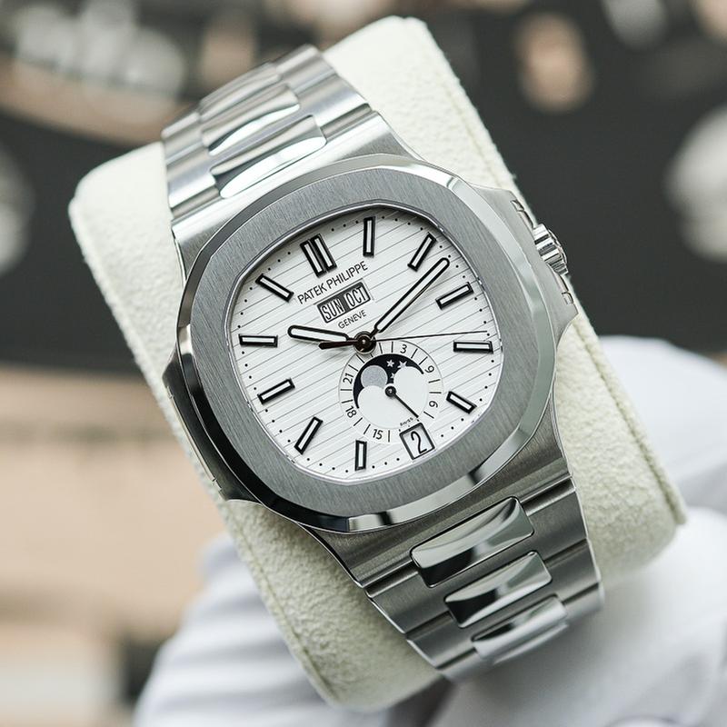 Patek Philippe Nautilus 5726/1A-010 White Dial Annual Calendar