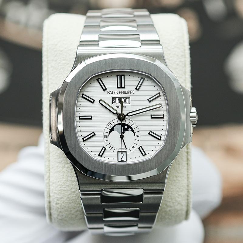 Patek Philippe Nautilus 5726/1A-010 White Dial Annual Calendar