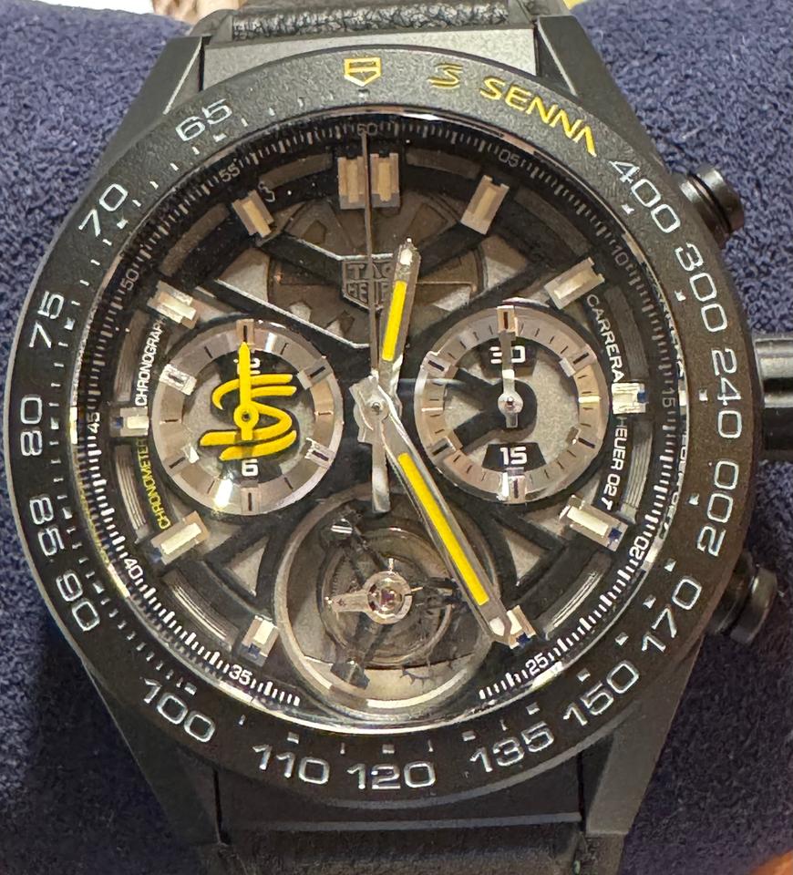TAG Heuer Carrera Heuer-02T Senna Chronograph Tourbillon CAR5A99.FT6174