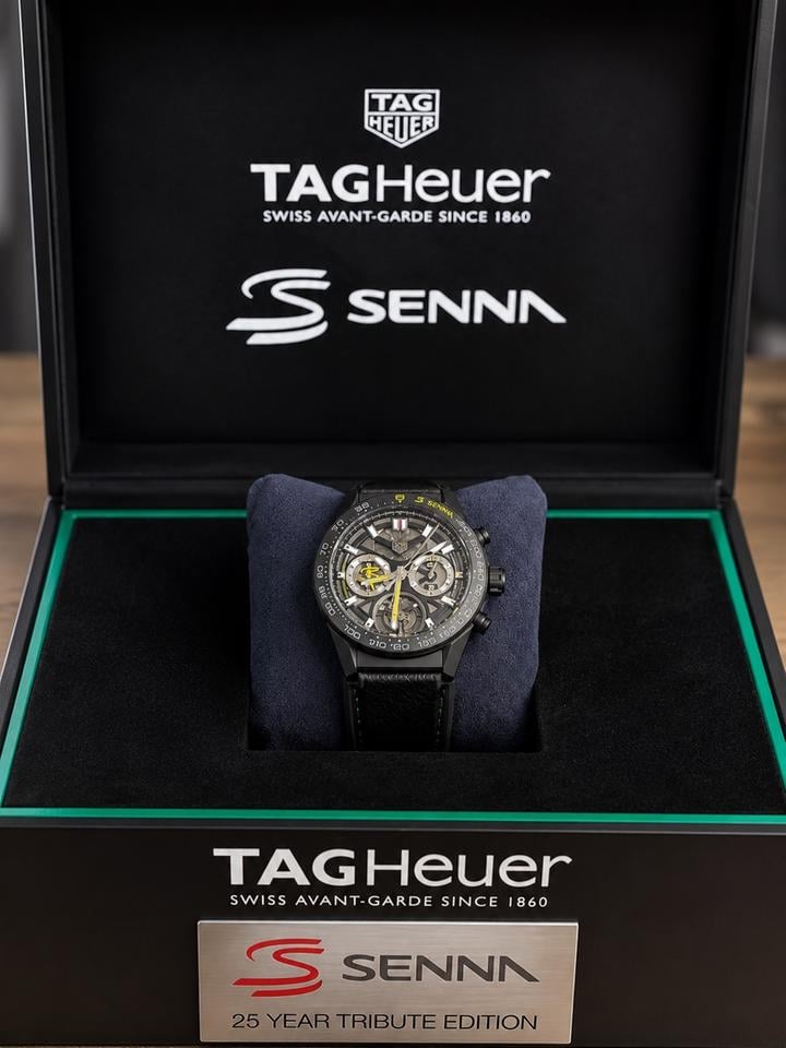 TAG Heuer Carrera Heuer-02T Senna Chronograph Tourbillon CAR5A99.FT6174