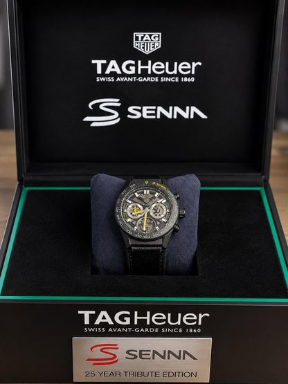 TAG Heuer Carrera Heuer-02T Senna Chronograph Tourbillon CAR5A99.FT6174