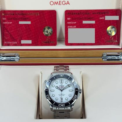 Omega Seamaster Diver 300M 210.30.42.20.04.001 White Dial 2026