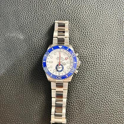 Rolex Yacht-Master II 126680 Oystersteel White Dial Blue Bezel 44mm