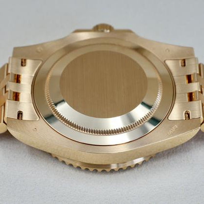 Rolex GMT-Master II 126718GRNR 2024 Yellow Gold Black Dial