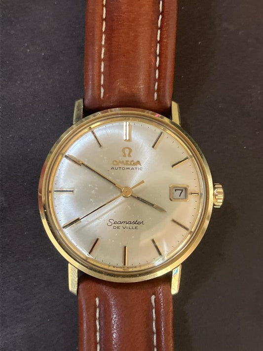 Omega Seamaster De Ville 166.020 1968 Silver Dial Gold & Steel