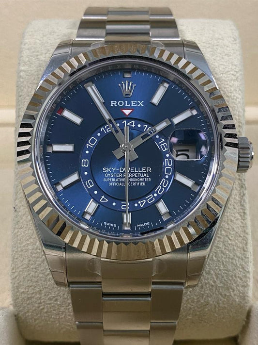 Rolex Sky-Dweller 326934 Blue Dial Stainless Steel 42mm