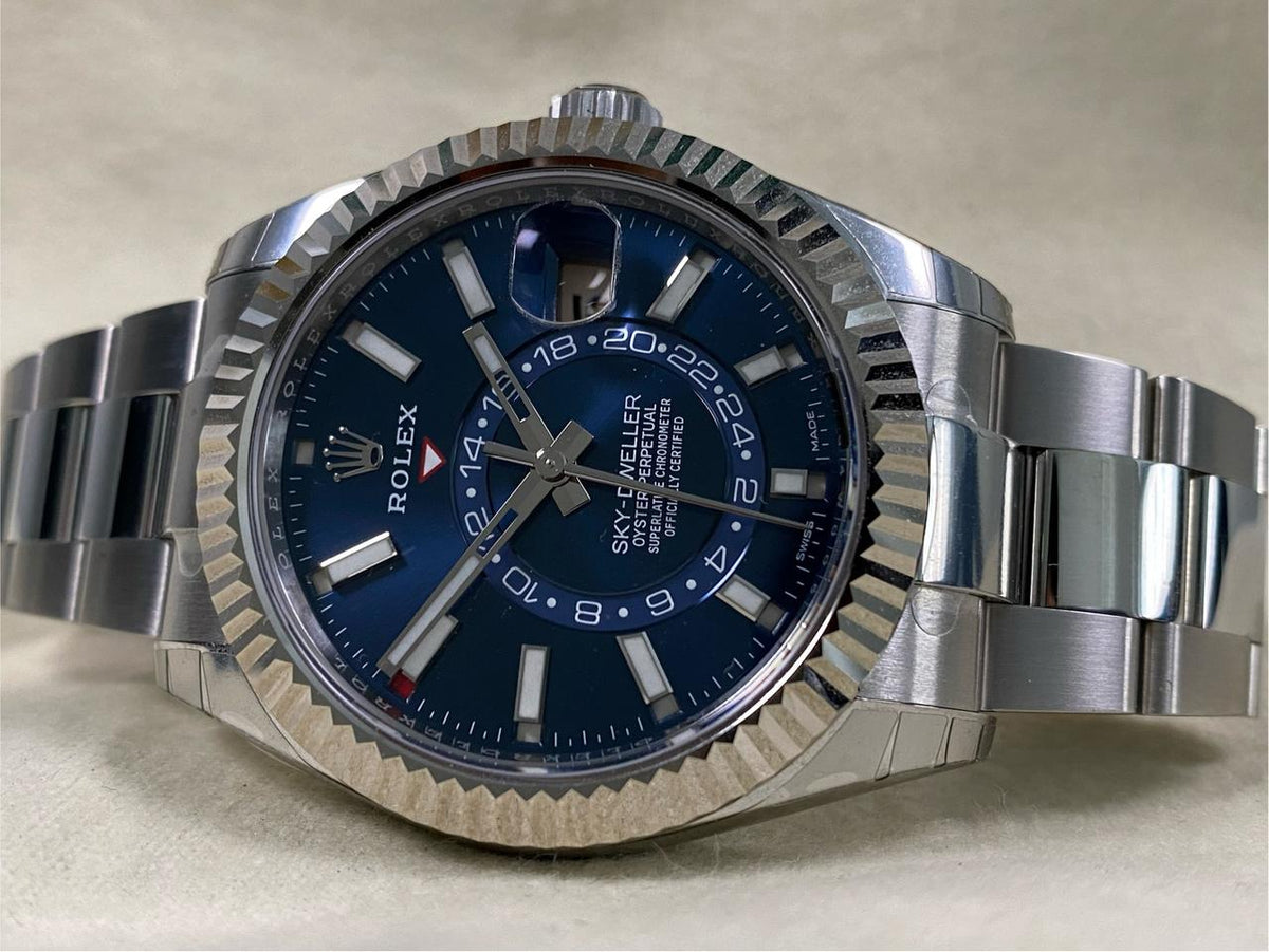 Rolex Sky-Dweller 326934 Blue Dial Stainless Steel 42mm