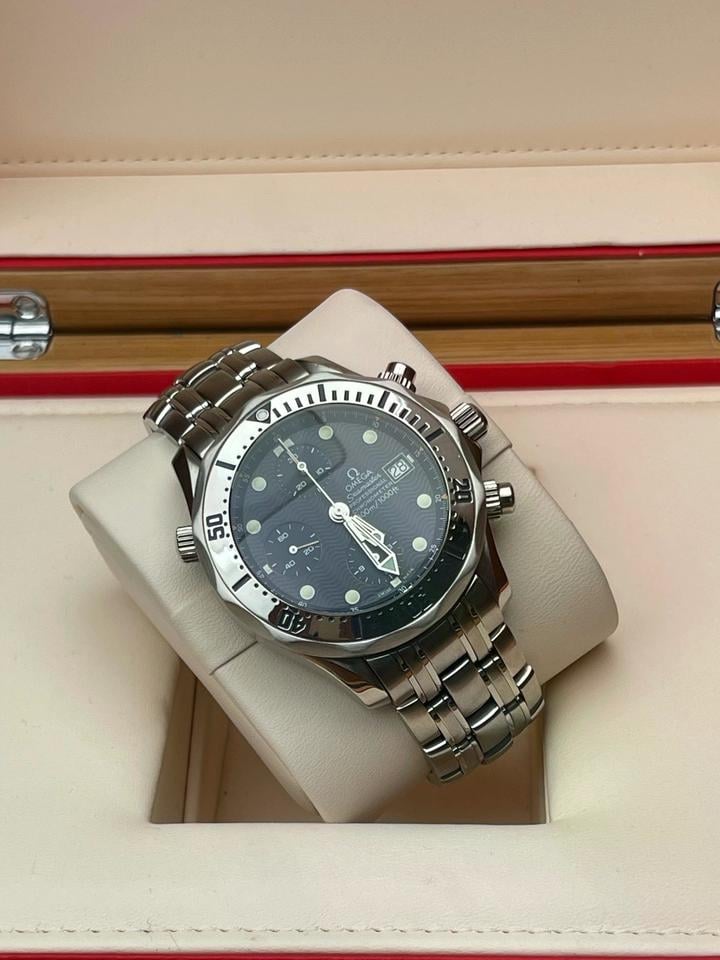 Omega Seamaster Diver 300M 25988000 Blue Dial Chronograph