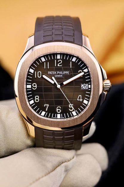 Patek Philippe Aquanaut 5167R-001 Rose Gold Brown Dial