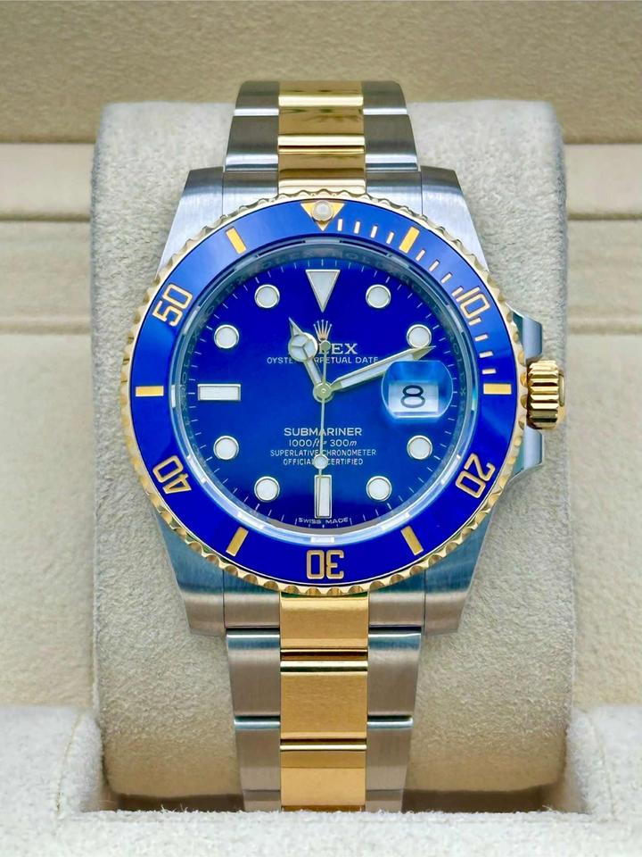 Rolex Submariner Date 116613LB Bluesy Blue Dial Two-Tone 40mm