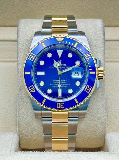 Rolex Submariner Date 116613LB Bluesy Blue Dial Two-Tone 40mm
