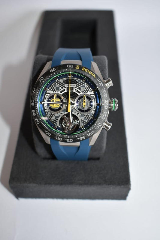 TAG Heuer Carrera Chronograph Tourbillon Extreme Sport x Senna CBU5081.FT6274