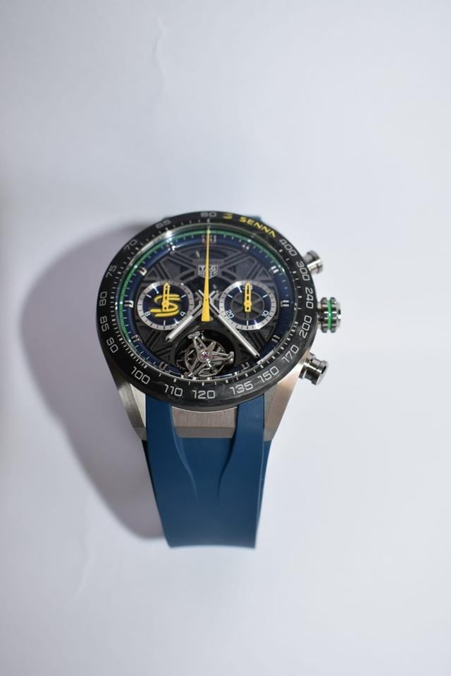 TAG Heuer Carrera Chronograph Tourbillon Extreme Sport x Senna CBU5081.FT6274