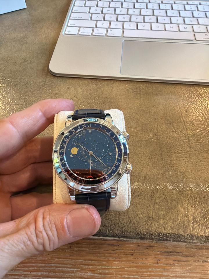 Patek Philippe Celestial 6102P-001 Platinum Blue Dial
