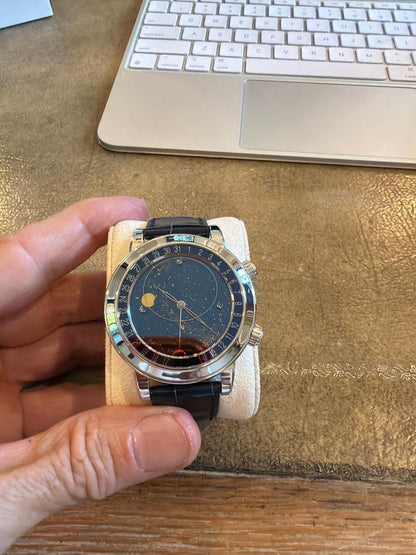 Patek Philippe Celestial 6102P-001 Platinum Blue Dial