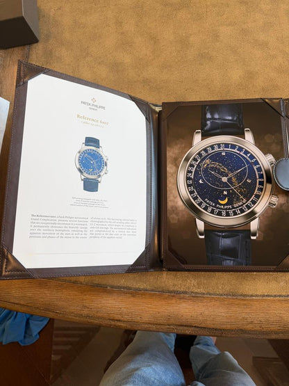 Patek Philippe Celestial 6102P-001 Platinum Blue Dial
