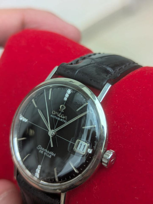 Omega Seamaster De Ville 166.020 1968 Black Dial