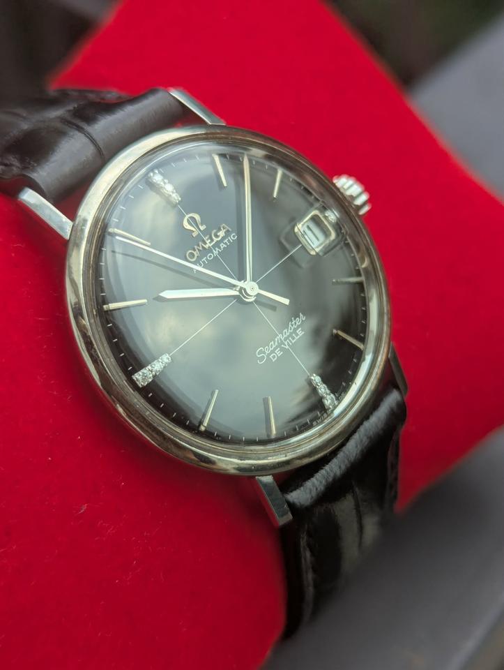 Omega Seamaster De Ville 166.020 1968 Black Dial