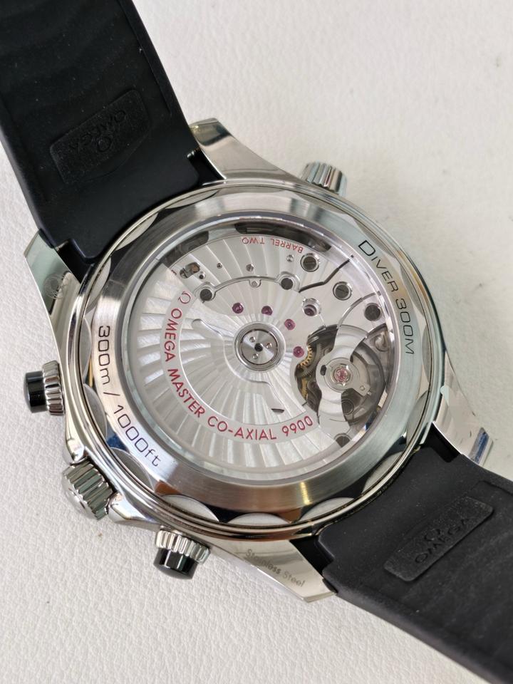 Omega Seamaster Diver 300M 210.32.44.51.01.001 Chronograph Black Dial