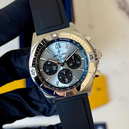 Breitling Chronomat B01 42 PB0134101C1S1 2022 Ice Blue